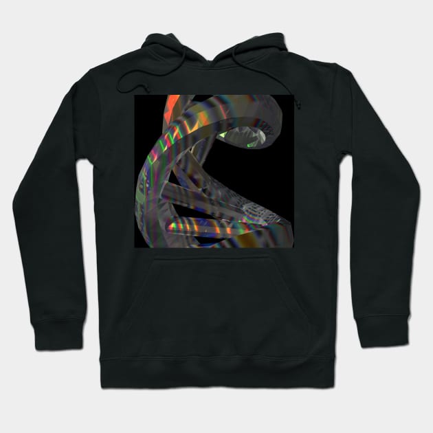 Hologram Effect DNA Molecule Hoodie by sciencenotes